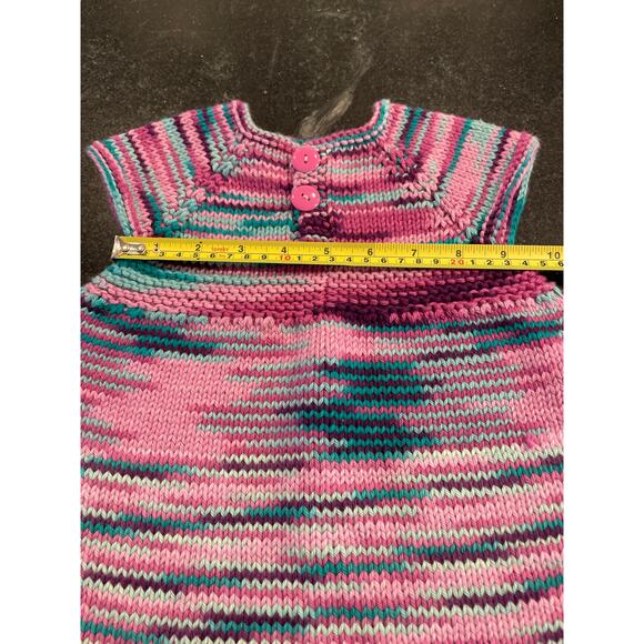 Hand-Crocheted infant or toddler dress 6-12mo - Picture 7 of 10